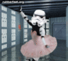 Dancing trooper