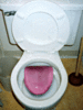 an automatic toilet