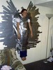 way too much duct tape...