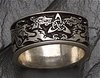 celtic dragon ring