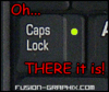 NO CAPS LOCK