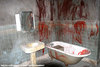 Red bathroom