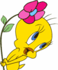 a tweety flower