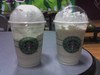 Vanilla Frapuccino...for two!