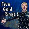 Five gold rings!