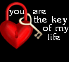 You're the key of my life