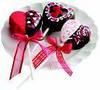 Chocolate hearts lollies!