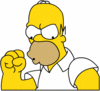 *Waves Fist Homer Style*