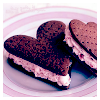 ♥choc with cream cookies♥