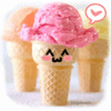 strawberry ice cream~♥