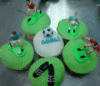 Soccer Theme Cupcakes