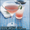 refreshing cool martini