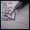 your the reason i draw those &lt