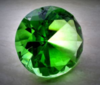 A sparkling Green Diamond 