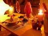 candle light meal for me and you