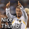 Beckham Thumbs Up