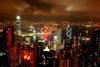 Enjoy HK Night View At The Peak