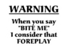 Warning...