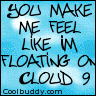 floating on cloud 9