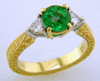 Tsavorite Ring