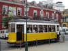 a trip on a cable car in Lisbon