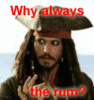 why always the rum?