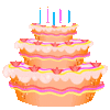 3 layered cake