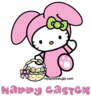 Happy Easter Hello Kitty Bunny