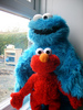 Elmo pimped by cookie monster