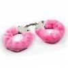 furry pink handcuffs