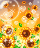Bubbly Sunflowers !!