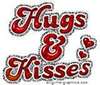 hugs and kiss