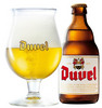 a glass of Duvel 