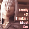 not thinking of sex