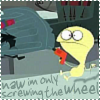 Cheese screwing a wheel