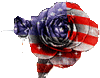 Patriotic rose