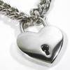 heart shape lock &amp; choker