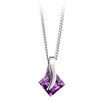 White Gold Amethyst Pendant