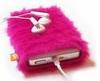 give a pink fluffy ipod