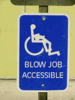 blow job accessible