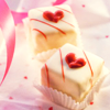 Valentine's Day heart cakes ♥