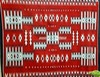 red woven navajo rug