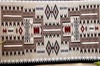 brown navajo woven rug