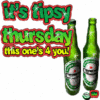 Tipsy Thursday Have A Beer On Me