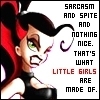 sarcasm and spite