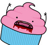 a cannibal cupcake!!