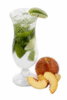 Mojito With Peach Garnish