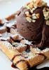 ice cream waffle 