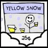 yellow snow!