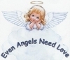Angels need love